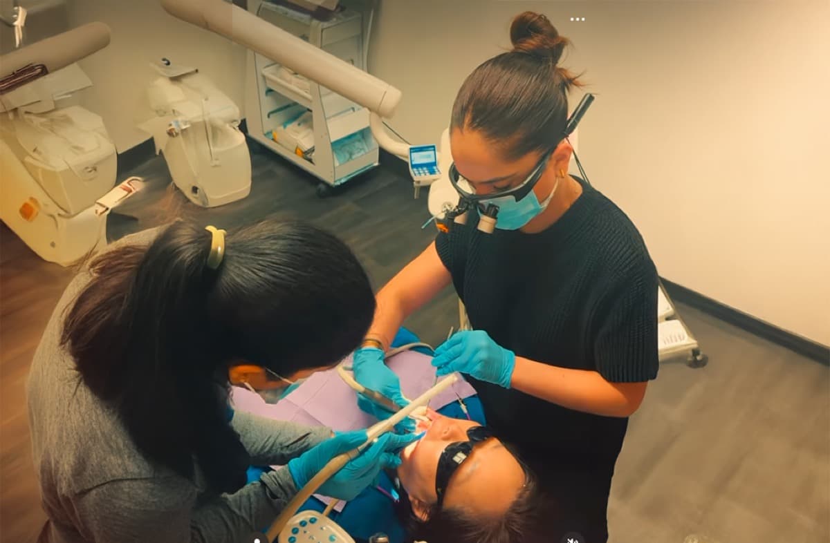 Dr. Sheena Gaur providing general dentistry care in Kirkland, WA