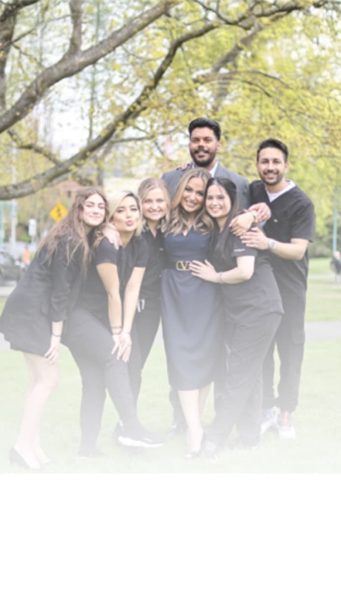 Dr. Sheena Gaur and her dental team in Kirkland