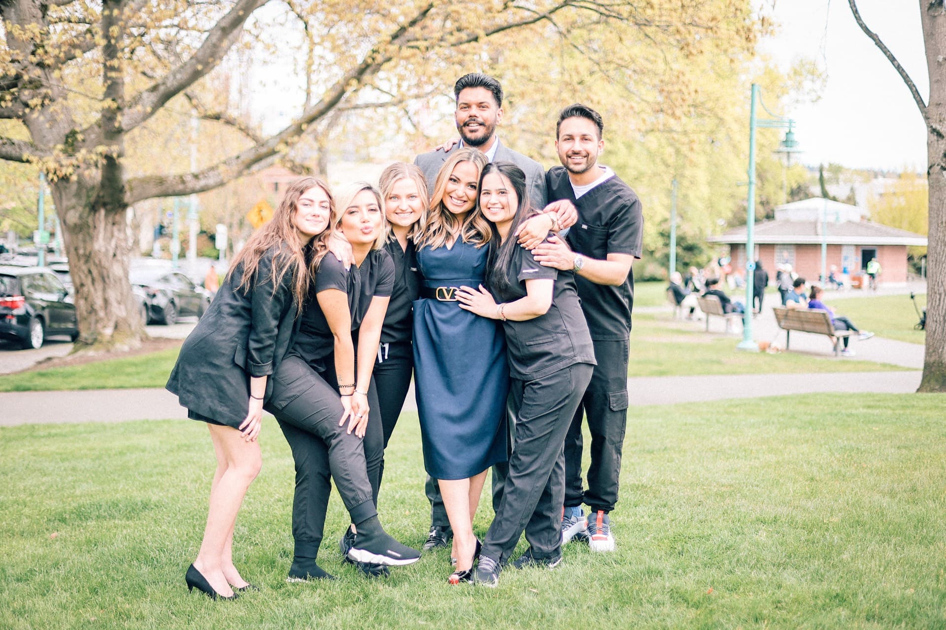 Dr. Sheena Gaur and the Kirkland Premier Dentistry team